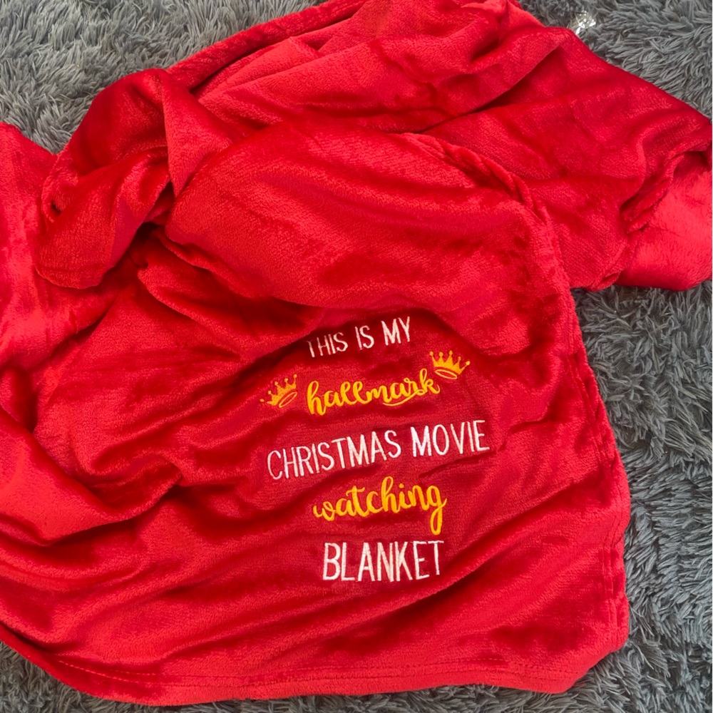 Christmas Movie Blanket